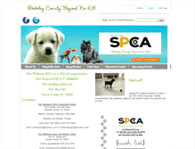 Tablet Screenshot of docwilliamsspca.org